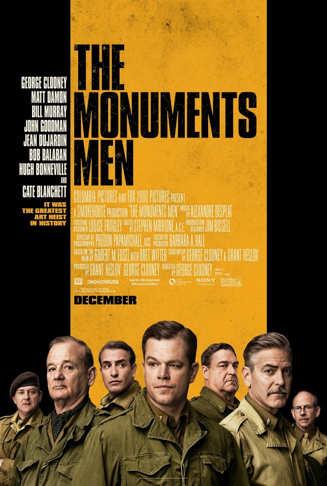 Охотники за сокровищами / The Monuments Men (2014)