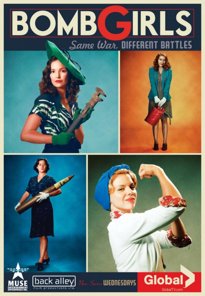 Девушки и бомбы 1 сезон / Bomb Girls (2012)