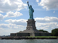США - Нью-Йорк - Статуя свободы - USA New York Statue of Liberty / веб-камеры онлайн