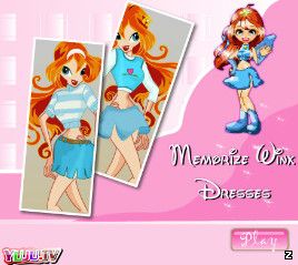 Одень Винкс напамять / Memorize Winx Dresses