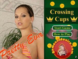 Эротические наперстки с Евой / Crossing Cups Pretty Eva