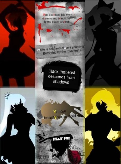 Красный, Белый, Черный, Желтый / RWBY TV (2013)